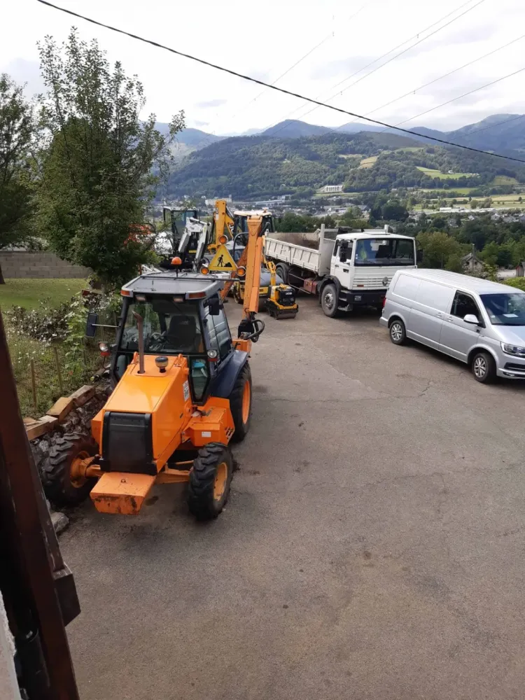 Défrichage à Pouzac